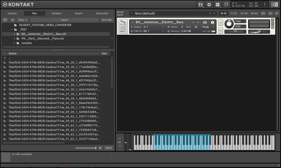 DiViNe Samples Instrument - NI Kontakt